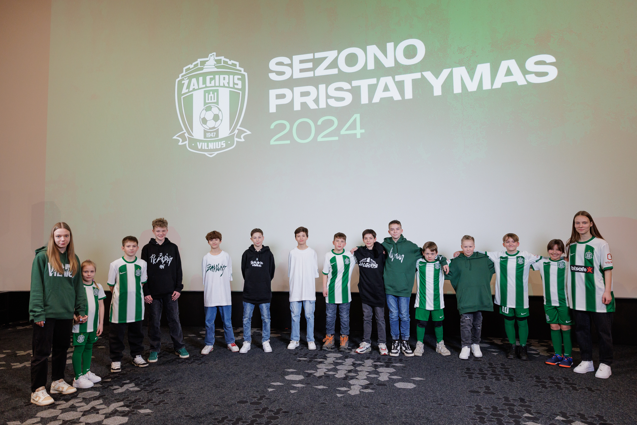 Naujovės prieš sezoną pristatytos susitikime su bendruomene